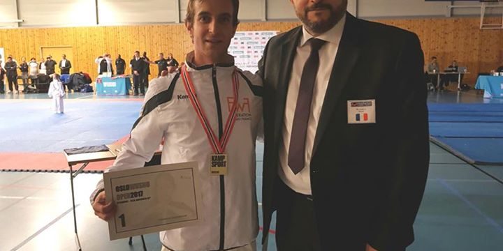 1ere médaille d’or pour Damien Todeschini ,Taiji mains nues optionnel