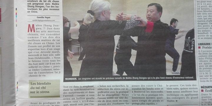 Article de journal paru à Chateaudun dans l'écho républicain. Merci à eux
