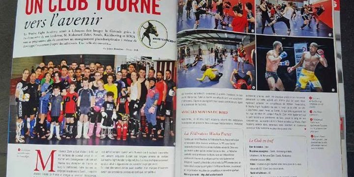 Double page dans le magasine Karaté Bushido de juin,sur l'un de nos club affilié...