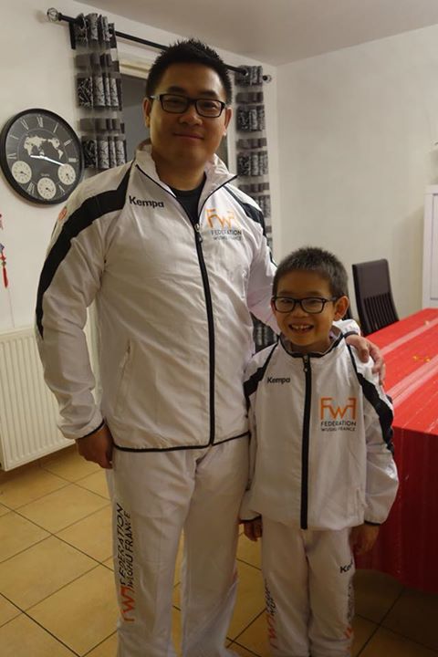 Kevin Kim Heng et son fils Lucas qui font partis de l’équipe FWF 