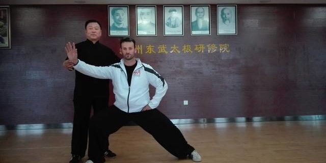 Paul Sniady ,Responsable National Taiji Quan avec Maître Zhang Dongwu en Chine